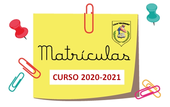 MATRICULACIÓN 2020 / 2021