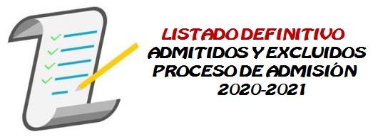 ADMISIÓN 2020-2021